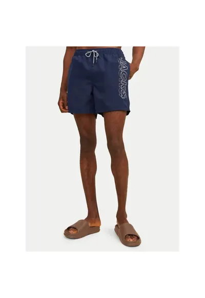 Pantaloni scurti sport barbati - 484255 - Bleumarin - Poliester