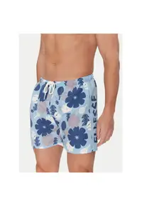 Pantaloni scurti de baie barbati SHZ22072943 - Poliester - Albastru - Albastru