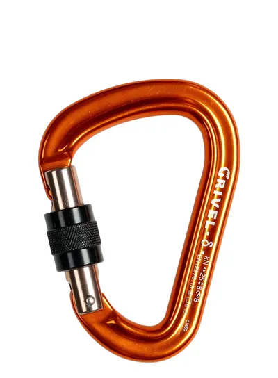 Mousqueton Grivel Delta K5N Aluminium 66 g Forma Poire