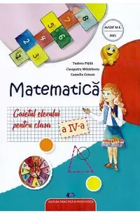 Matematica - Clasa 4 - Caietul elevului
