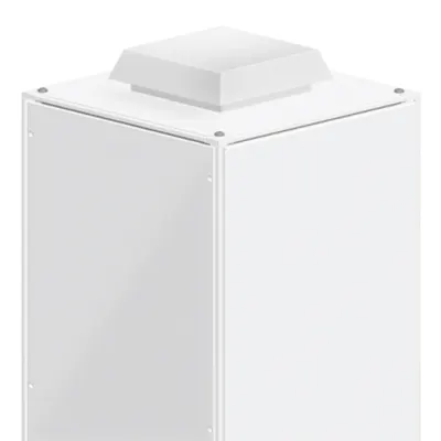 Acoperis cu ventilatie fortata ClimaSys, 575 m3/h, 230V, cu grila de iesire si filtre G2, alb (RAL 9003)