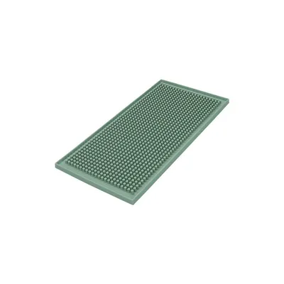 Scurgător de vase verde salvie din silicon 30x15 cm – Brandani