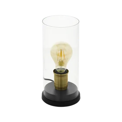 Lampa de masa SMYRTON negru, bronzed 220-240V,50/60Hz
