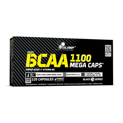 Aminoaicizi BCAA Mega Caps, 120 capsule, Olimp Sport Nutrition