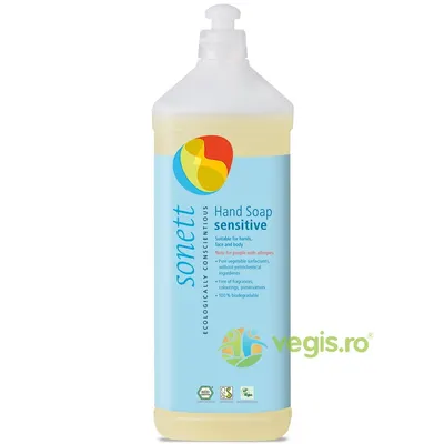 Sapun Lichid Neutru Sensitive Bio 1L