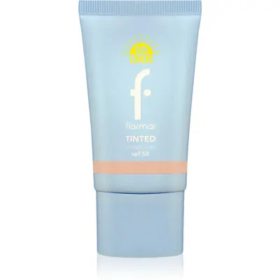 flormar Sun Lovers Tinted Moisturizer SPF 50 crema hidratanta si tonifianta SPF 50 Soft Beige 30 ml