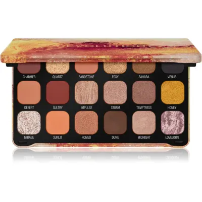Revolution Forever Flawless paleta farduri de ochi culoare Bronze Temptation 18x1.1 g