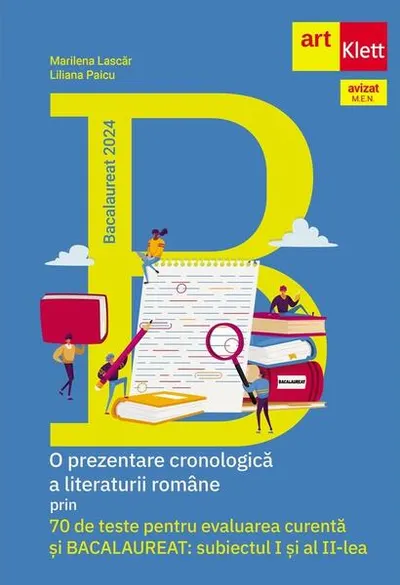Bacalaureat. 70 de teste pentru evaluarea curentă și BACALAUREAT: subiectul I si al II-lea - Paperback brosat - Liliana Paicu, Marilena Lascăr