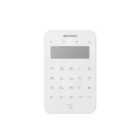 Tastatura proximitate Hikvision DS-PK501LTM-HWE, 2 intrari alarma, 1 iesire, LCD, tamper, suport 64 telecomenzi, compatibila AX Hybrid Pro