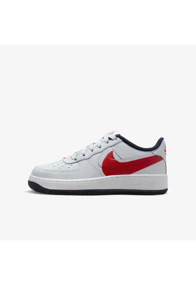 Pantofi sport dama Air Force 1 Low ""Grey/Big Red Swoosh"" - 38EU - FQ4118-001