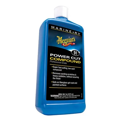 Pastă polish pentru ambarcațiuni 946 ml - Meguiar s Marine RV Pro Grade Power Cut Compound