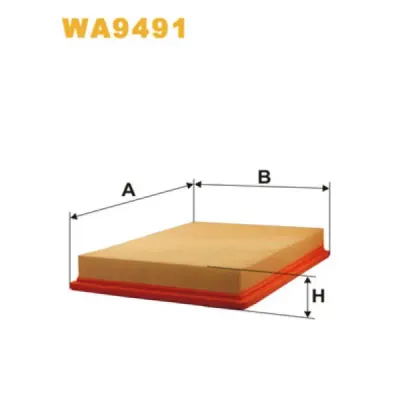 Filtru aer WIX FILTERS WA9491