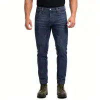 Blugi Tactici Low Profile JASON JEANS Pentagon® - DARK / 33/30 (42/30)
