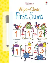 Wipe-Clean First Sums - Paperback brosat - Jessica Greenwell