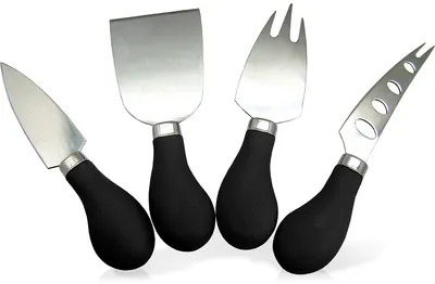 Set 4 cuțite pentru brânză Nerthus