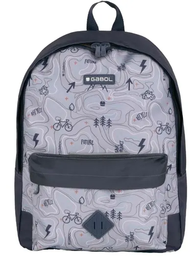 Ghiozdan școlar Gabol - Earth, 1 compartiment, 18 l
