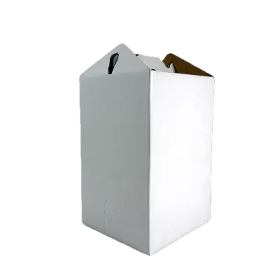 Cutie 5 L Bag-in-Box alba cu formare usoara - Default Title