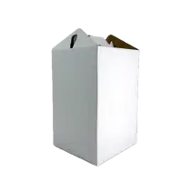 Cutie 5 L Bag-in-Box alba cu formare usoara - Default Title