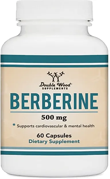 Berberine, 500 mg, 60 capsule, Double Wood