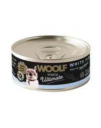 WOOLF Wild Cat Ultimate Sterilised White Fish Pate 85g hrană cu pește alb pisici sterilizate