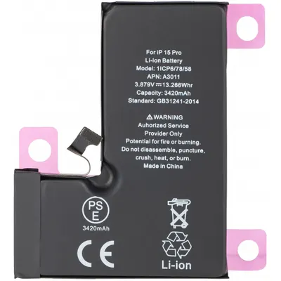 Acumulator Apple iPhone 15 Pro, Diagnostic High Capacity