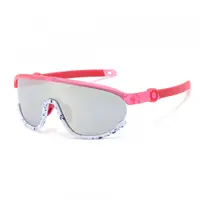 Ochelari De Soare Copii Techsuit 2025, Polarizati, Protectie UV, Roz