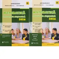 Matematica. Evaluare Nationala 2026. Teste + Brosura raspunsuri, indicatii, solutii, comentarii