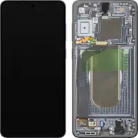 Display cu Touchscreen Samsung Galaxy S25 Edge S937, cu Rama, Negru (Titanium Jetblack), Service Pack GH82-37224C