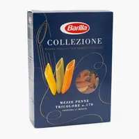 Paste scurte mezze penne tricolore, Barilla, 500g Engros