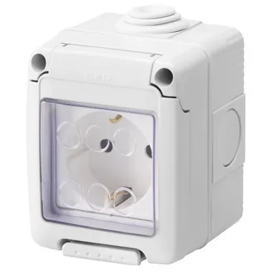 Pachet priza schuko 16A 230V si doza aparenta etansa IP55