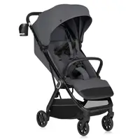 Carucior sport, Lionelo, Bess, Sustine 22 kg, 6 luni+, Capotina impermeabila si protectie SPF 50+, Include suport sticla, Pliere cu o singura mana, Maner pentru transport, Gri