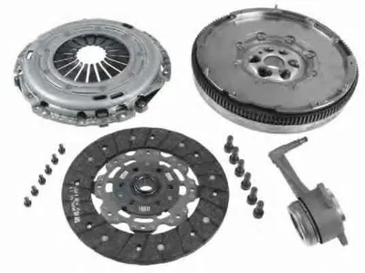 Set ambreiaj cu volanta masa dubla si rulment hidraulic (240mm) AUDI A3; SEAT ALTEA, ALTEA XL, LEON, TOLEDO III; SKODA OCTAVIA II, SUPERB II; VW CADDY III, EOS, GOLF PLUS, GOLF V 1.9D 2.0D dupa 2003