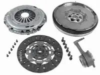 Set ambreiaj cu volanta masa dubla si rulment hidraulic (240mm) AUDI A3; SEAT ALTEA, ALTEA XL, LEON, TOLEDO III; SKODA OCTAVIA II, SUPERB II; VW CADDY III, EOS, GOLF PLUS, GOLF V 1.9D 2.0D dupa 2003