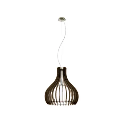 Pendant luminaire Tindori Ø500 60W dark brown IP20