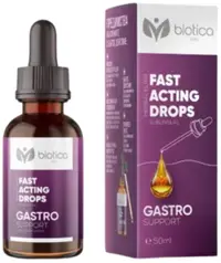 Picături sublinguale Gastro Support, 50 ml, Biotica 1961