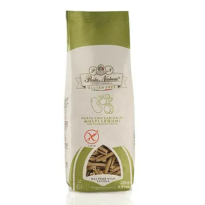 Paste casarecce cu legume bio 250g Pasta Natura