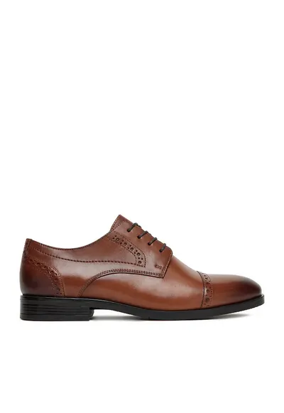 Pantofi barbati - CEO-PALMER-02 - piele naturala - maro