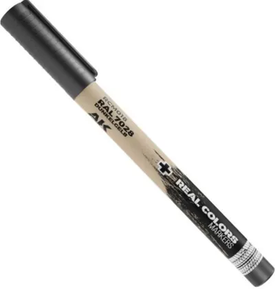 Marker cu vopsea acrilica AK Interactive - RAL DUNKELGELB (RCM018)