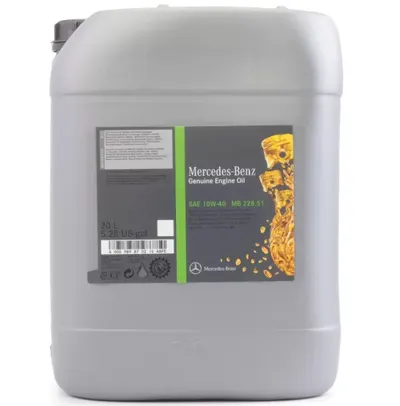 Ulei motor Mercedes Benz 10W40 A000989170815ABFE 20L, ACEA E6 E7, API CI-4, MB 228.51 20L