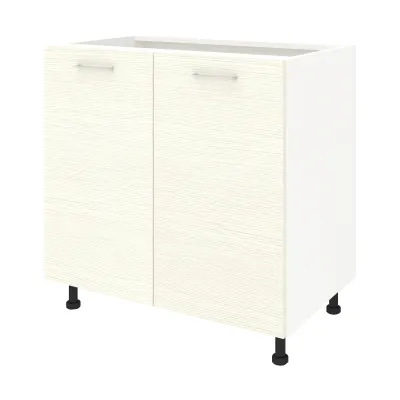Corp Baza Lecce, 2 Usi, Larice/Alb, 80 x 50 x 80 cm