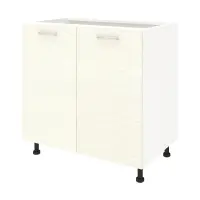 Corp Baza Lecce, 2 Usi, Larice/Alb, 80 x 50 x 80 cm