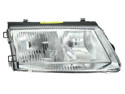 Far fata Dreapta (H4/H7, electric, fara motoras, culoare insert: argintiu) potrivit VW PASSAT B5