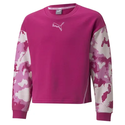 Hanorac Drumeții În Natură Puma Alpha Crew Neck Copii