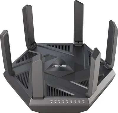 Router ASUS - RT-AXE7800, 7.8Gbps, Negru