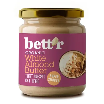 Crema de migdale albe bio 250g Bettr