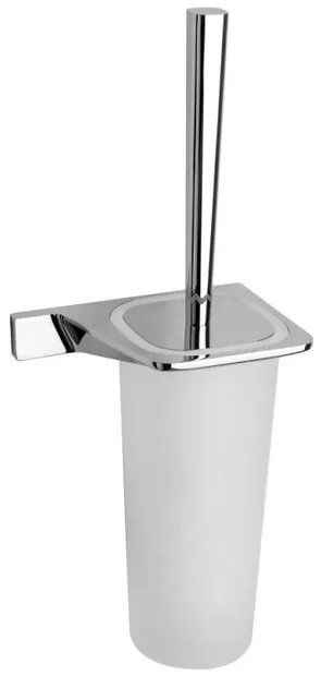 Perie de toaletă Inter Ceramic - Briana, argintiu