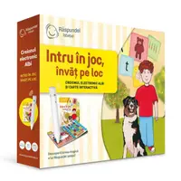 Carte interactiva si creion, Raspundel Istetel, Intru in joc, invat pe loc