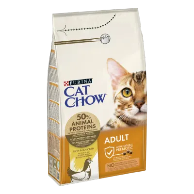 PURINA CAT CHOW Adult, Pui, 1.5 kg