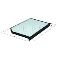 Filtru, aer habitaclu KNECHT LA 379