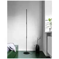 Lampa podea HANDY Nisipiu Negru Aluminiu & Acrylic Rotating - Intrerupator On/Off LED Samsung 25 Wat 230 Volt 2600Lm 3000K IP20